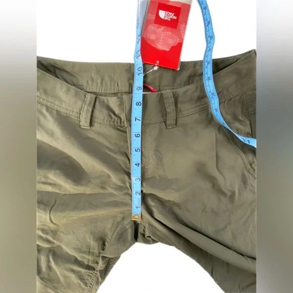 The North Face Womens Horizon Descent Capri Green Size 6 NWT - Picture 4 of 11